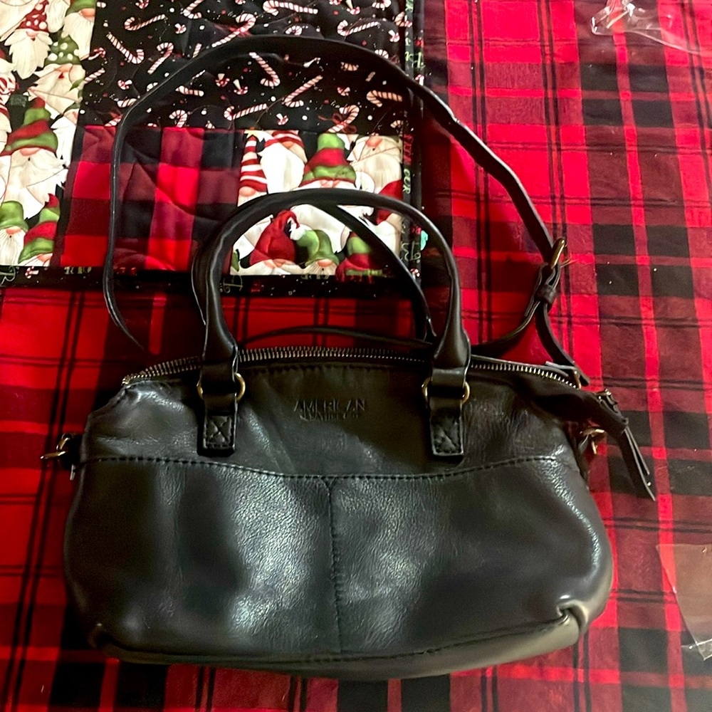 American leather bag